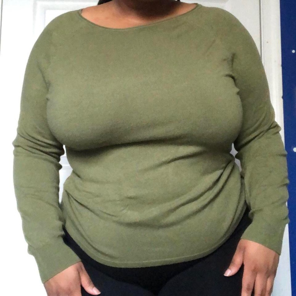 Green Vila Milano Longsleeve Sweater